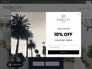 fidelitydenim.com screenshot