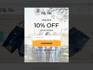 fillyflair.com screenshot