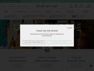 finecheese.co.uk screenshot