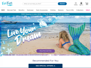 finfunmermaid.com screenshot