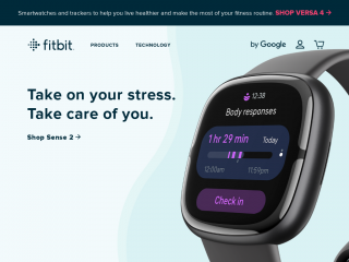fitbit.com screenshot