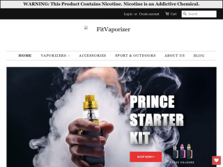 fitvaporizer.com screenshot