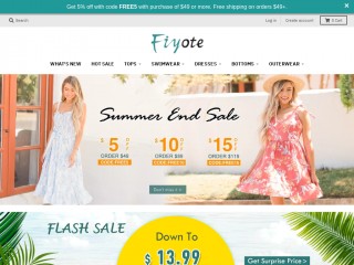 fiyote.com screenshot