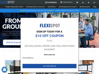 flexispot.com screenshot