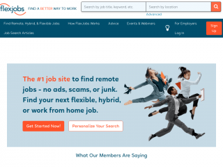 flexjobs.com screenshot