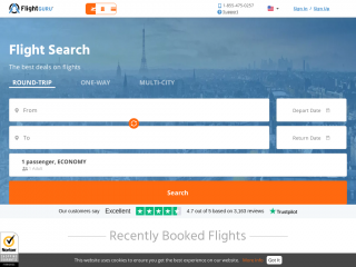 flightguru.com screenshot