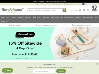 floraandfauna.com.au screenshot