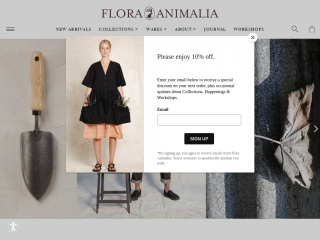 floraanimalia.com screenshot