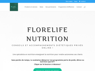 florelifenutrition.com screenshot