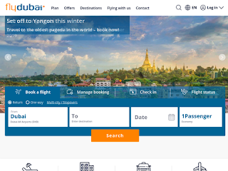 flydubai.com screenshot