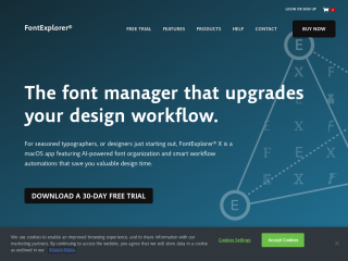fontexplorerx.com screenshot