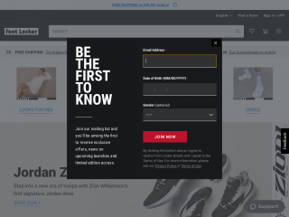 footlocker.ca screenshot