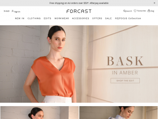 forcast.com.au screenshot