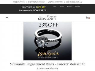 forever-moissanite.com screenshot