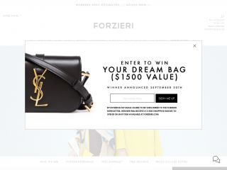 forzieri.com screenshot