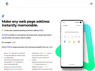 four.me screenshot