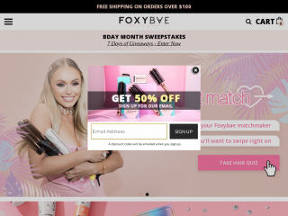 foxybae.com screenshot