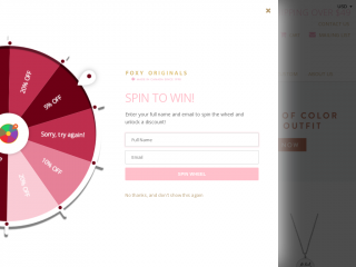 foxyoriginals.com screenshot