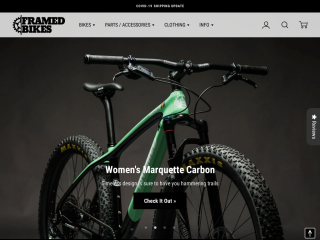 framedbikes.com screenshot