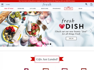 fresh.com screenshot