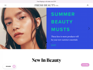 freshbeautyco.com.au screenshot