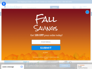 fridgefilters.com screenshot