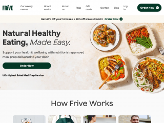 frive.co.uk screenshot