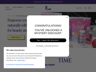 fuelnu.com screenshot