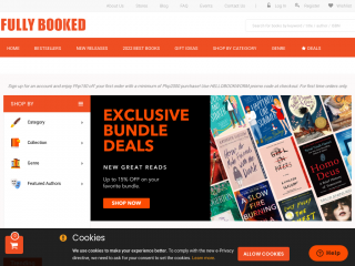 fullybookedonline.com screenshot