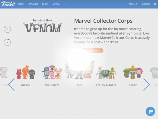 funko.com screenshot