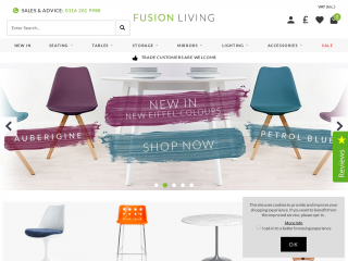 fusionliving.co.uk screenshot