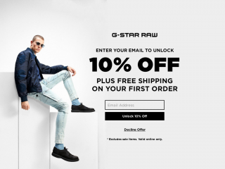 G-Star RAW Coupon, Deals, Promo Codes 2020