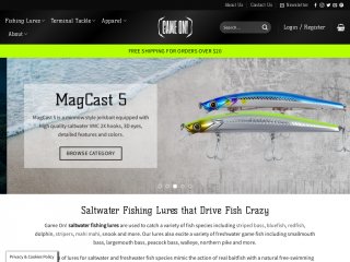 gameonlures.com screenshot