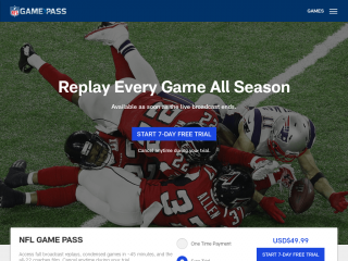 gamepass.nfl.com screenshot