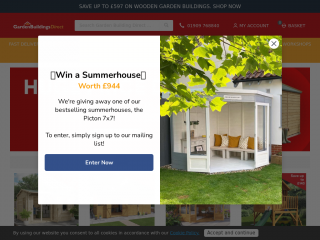 gardenbuildingsdirect.co.uk screenshot