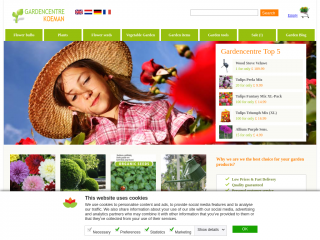 gardencentrekoeman.co.uk screenshot