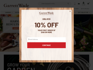 garrettwade.com screenshot