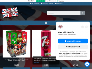 gbgifts.co.uk screenshot