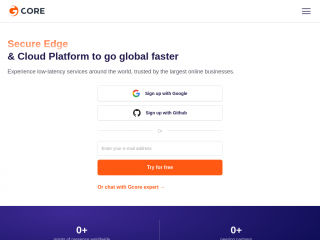 gcore.com screenshot