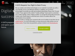 gdata-software.com screenshot