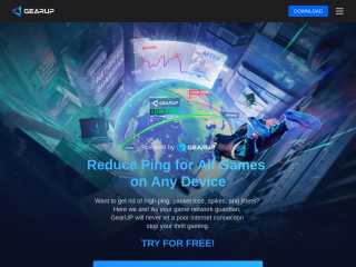 gearupbooster.com screenshot