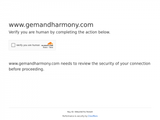 gemandharmony.com screenshot