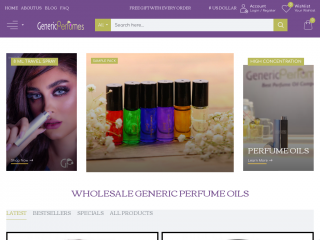 genericperfumes.com screenshot