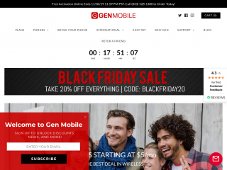 genmobile.com screenshot