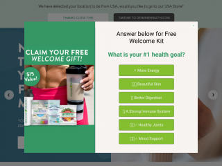 genuinehealth.ca screenshot