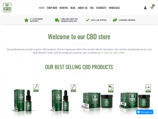 georgebotanicals.com screenshot