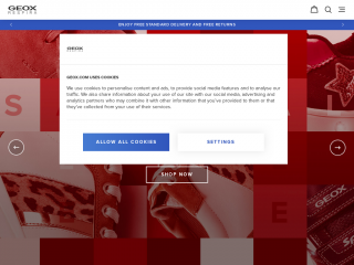 geox.com screenshot