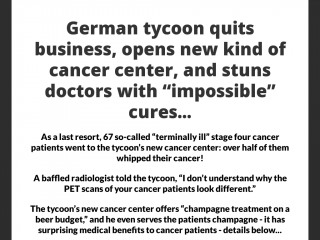 germancancerbreakthrough.com screenshot