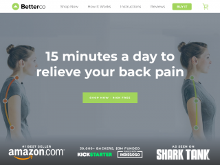 getbetterback.com screenshot