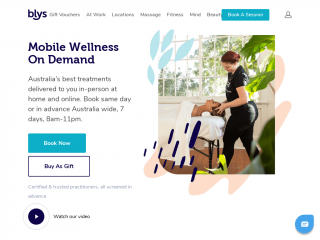 getblys.com.au screenshot